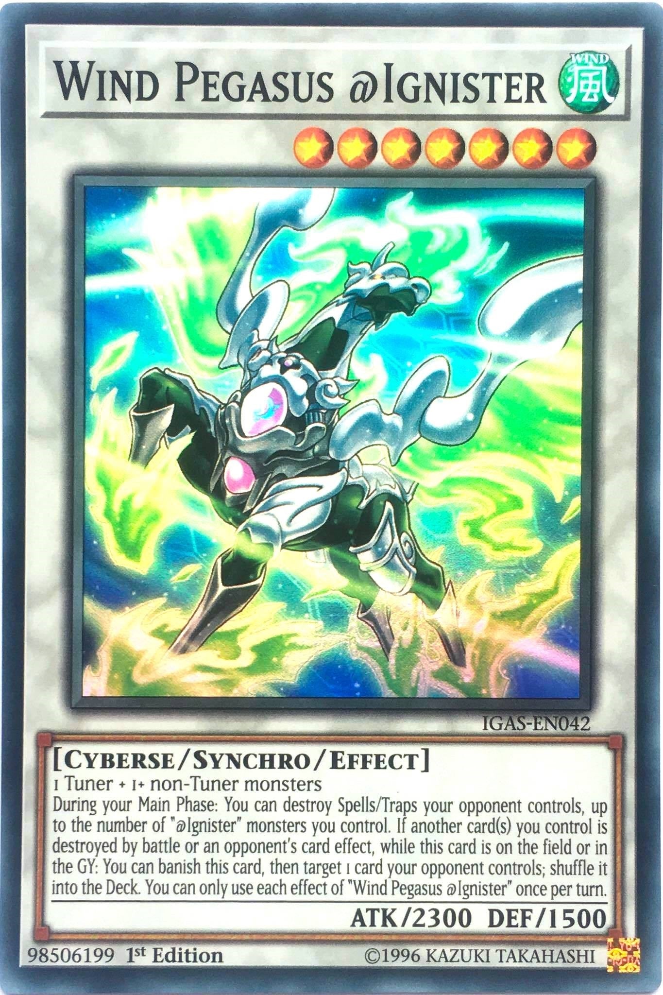 Image for Wind Pegasus @Ignister (IGAS-EN042) (IGAS) - YuGiOh