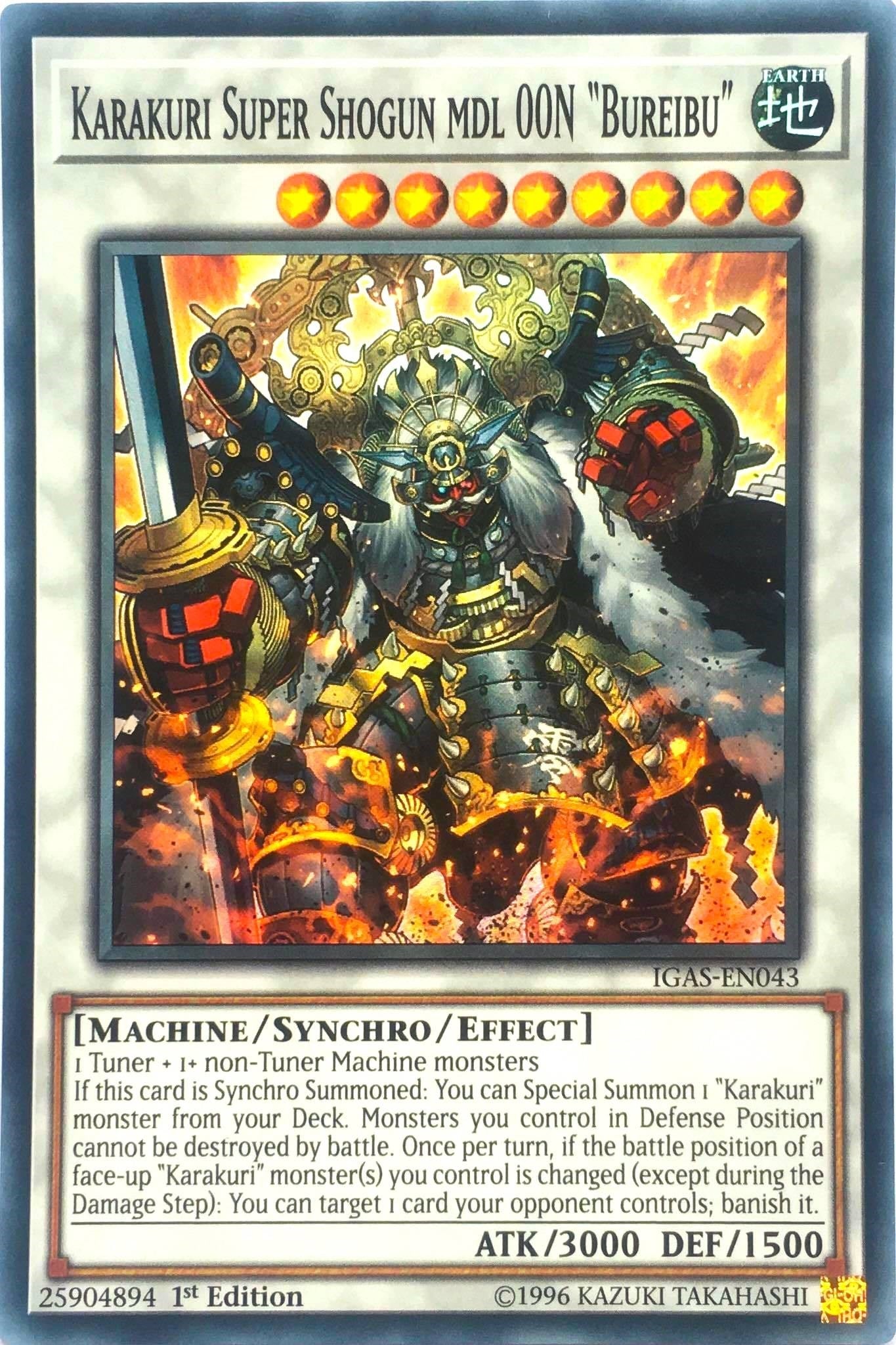 Image for Karakuri Super Shogun mdl 00N "Bureibu" (IGAS-EN043) (IGAS) - YuGiOh