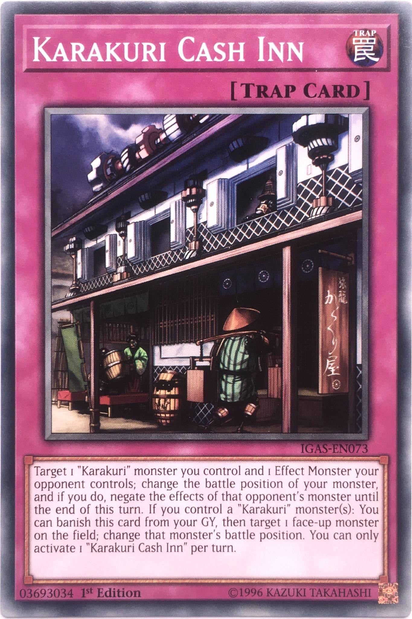 Image for Karakuri Cash Inn (IGAS-EN073) (IGAS) - YuGiOh