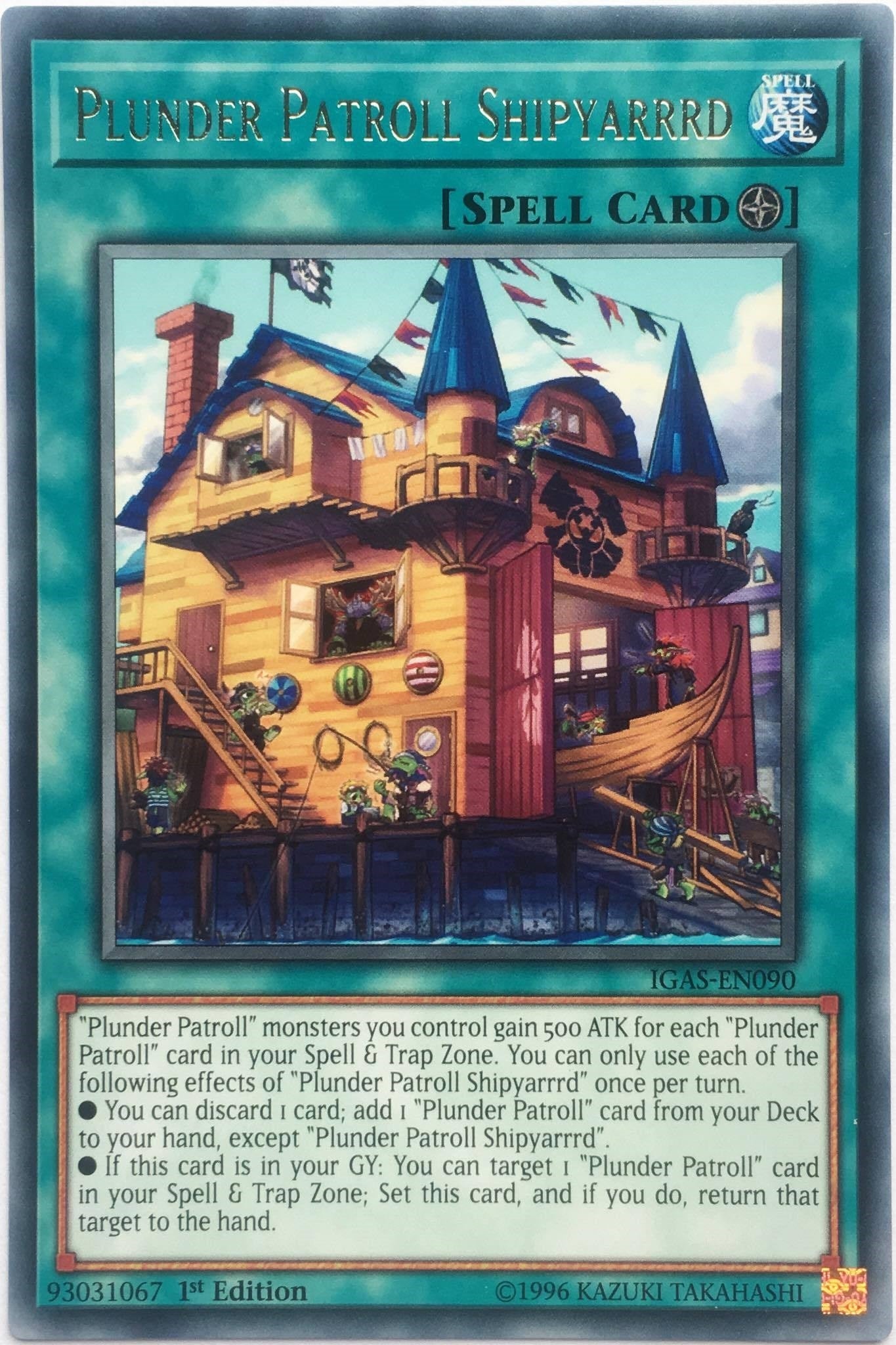 Image for Plunder Patroll Shipyarrrd (IGAS-EN090) (IGAS) - YuGiOh