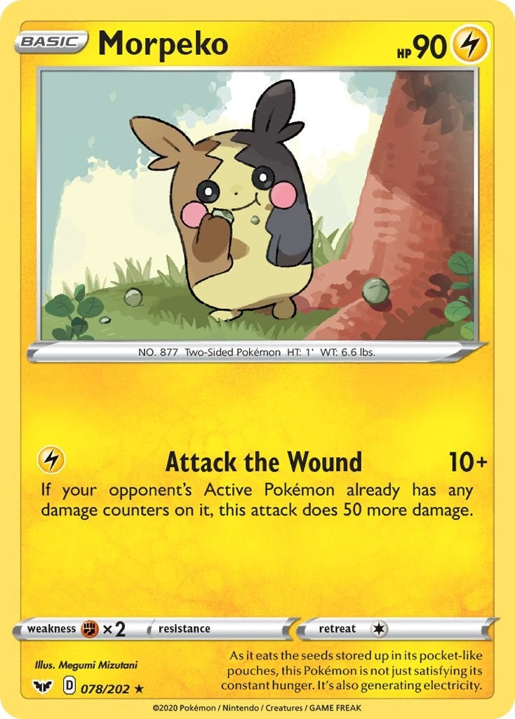 Image for Morpeko (078/202) (SWSH01) - Pokemon