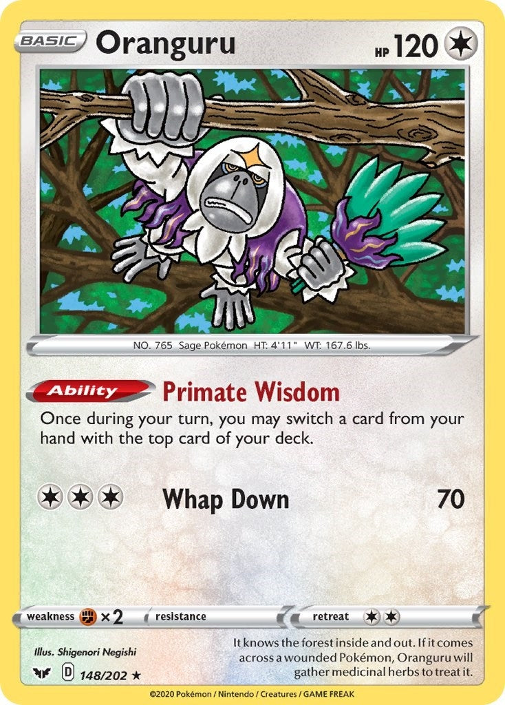 Image for Oranguru (148/202) (SWSH01) - Pokemon