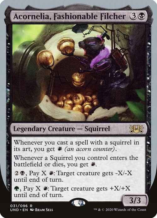 Image for Acornelia, Fashionable Filcher (31) (Unsanctioned) - Magic: The Gathering