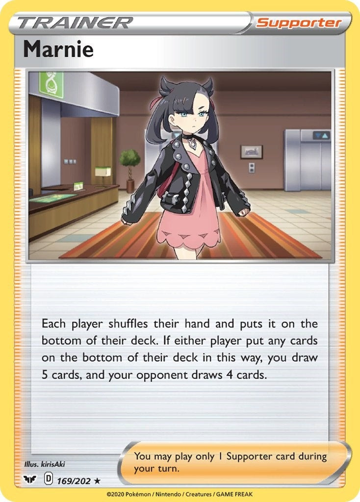 Image for Marnie (169/202) (SWSH01) - Pokemon