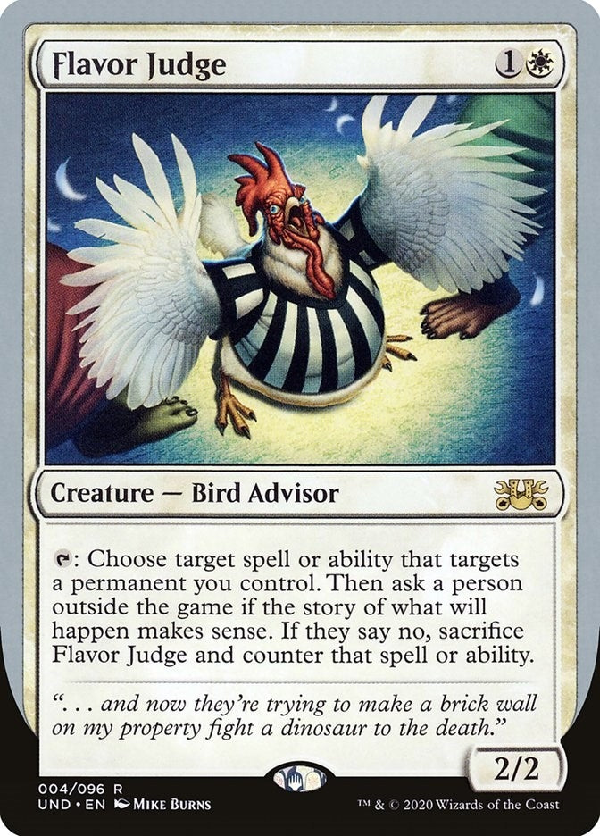 Image for Flavor Judge (4) (Unsanctioned) - Magic: The Gathering