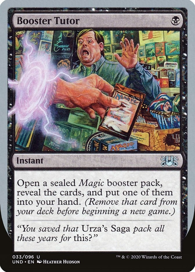 Image for Booster Tutor (33) (Unsanctioned) - Magic: The Gathering