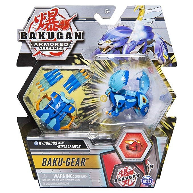 Image for Bakugan Ultra 3-inch Tall Collectible Action Figure - Hydorous with Transforming Baku-Gear - Bakugan TCG