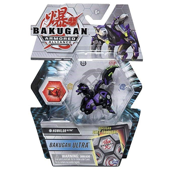 Image for Bakugan Ultra 3-inch Tall Collectible Transforming Creature - Darkus Howklor - Bakugan TCG