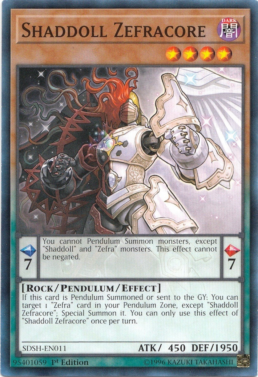 Image for Shaddoll Zefracore (SDSH-EN011) (SDSH) - YuGiOh