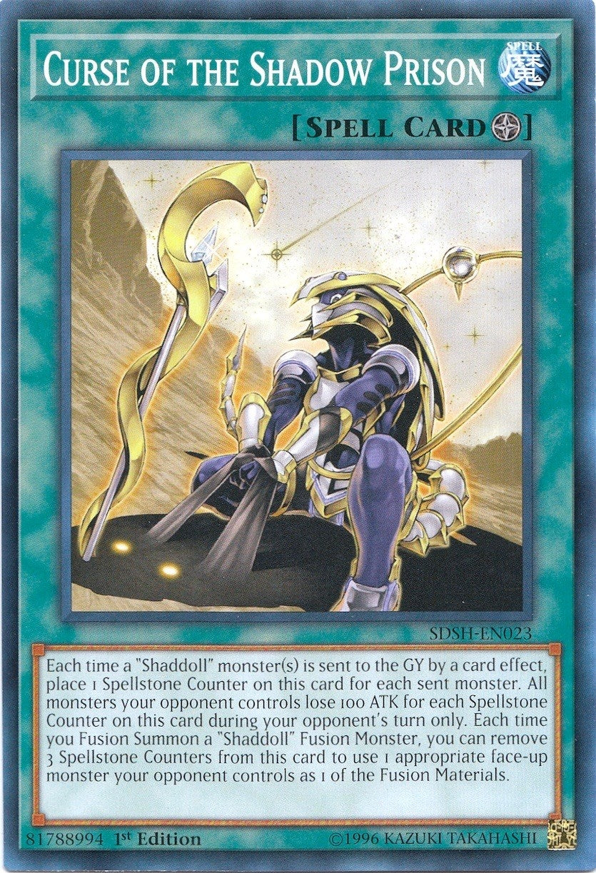 Image for Curse of the Shadow Prison (SDSH-EN023) (SDSH) - YuGiOh
