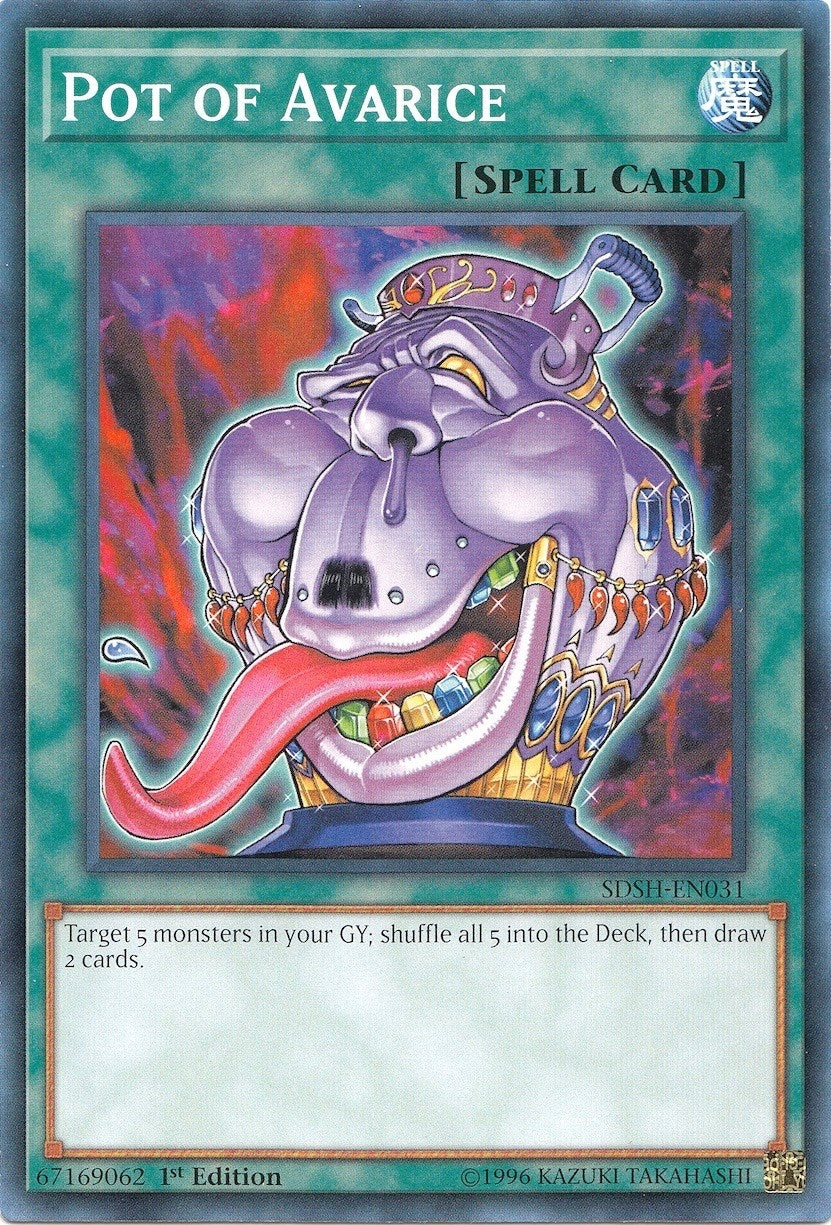 Image for Pot of Avarice (SDSH-EN031) (SDSH) - YuGiOh