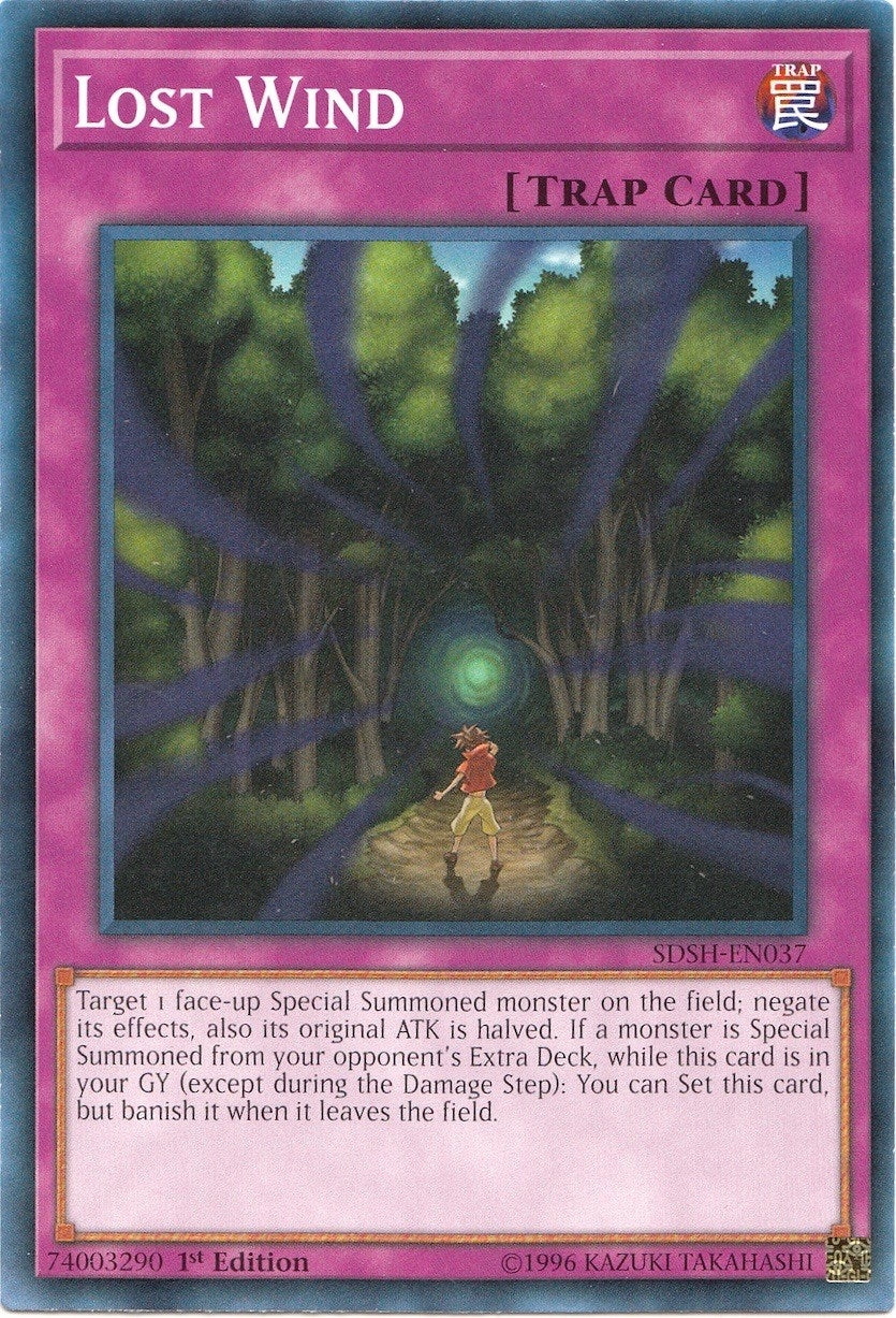 Image for Lost Wind (SDSH-EN037) (SDSH) - YuGiOh