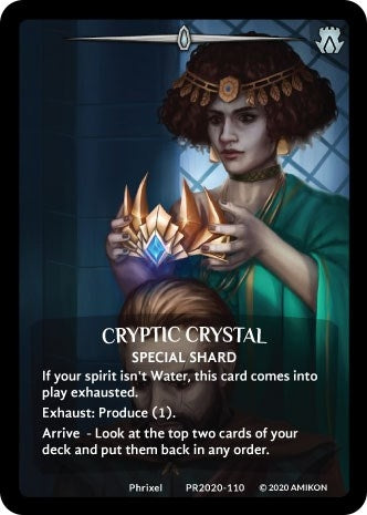 Image for Cryptic Crystal (Full Art) (PR2020-110) (Argent Saga Promos) - Argent Saga TCG