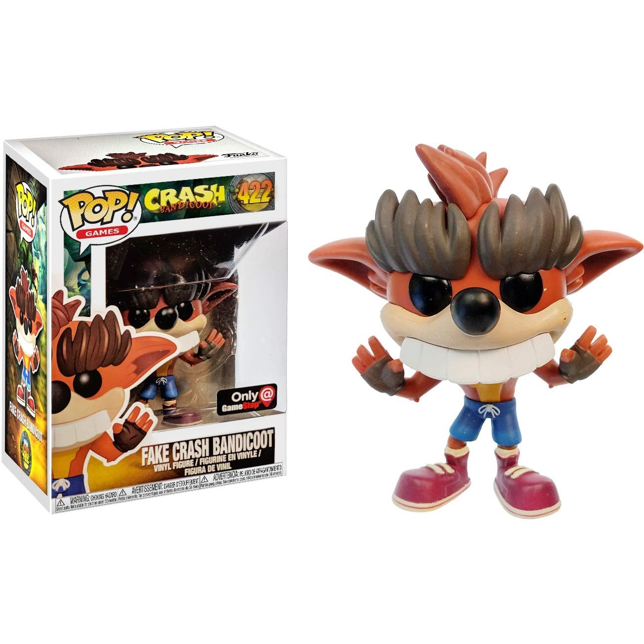 Image for Crash Bandicoot: Fake Crash Bandicoot (GameStop Exclusive) - Funko