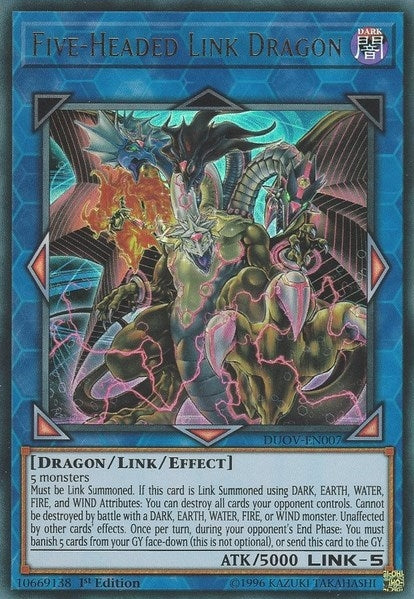 Image for Five-Headed Link Dragon (DUOV-EN007) (DUOV) - YuGiOh