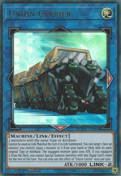 Image for Union Carrier (DUOV-EN009) (DUOV) - YuGiOh