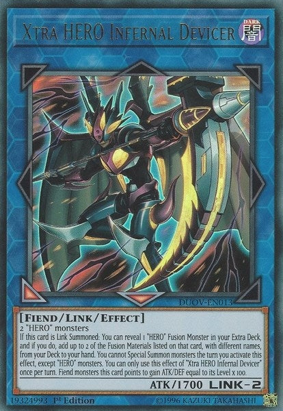 Image for Xtra HERO Infernal Devicer (DUOV-EN013) (DUOV) - YuGiOh