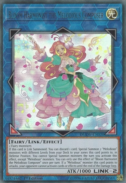 Image for Bloom Harmonist the Melodious Composer (DUOV-EN020) (DUOV) - YuGiOh