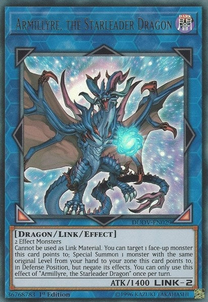 Image for Armillyre, the Starleader Dragon (DUOV-EN029) (DUOV) - YuGiOh