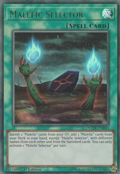 Image for Malefic Selector (DUOV-EN045) (DUOV) - YuGiOh