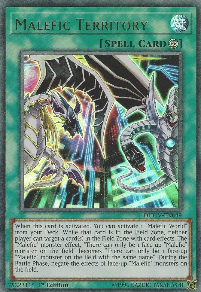 Image for Malefic Territory (DUOV-EN049) (DUOV) - YuGiOh