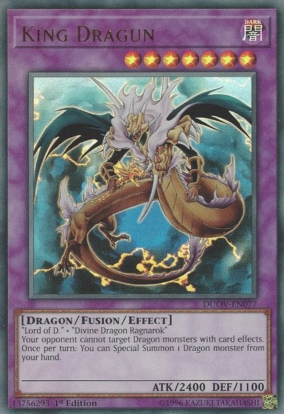 Image for King Dragun (DUOV-EN077) (DUOV) - YuGiOh