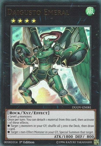 Image for Daigusto Emeral (DUOV-EN081) (DUOV) - YuGiOh