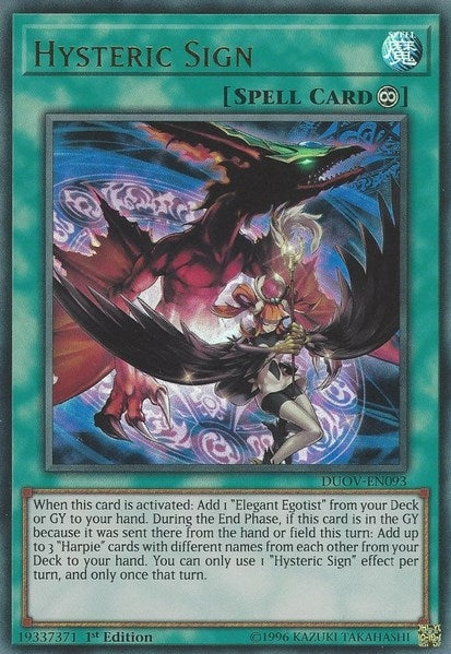 Image for Hysteric Sign (DUOV-EN093) (DUOV) - YuGiOh