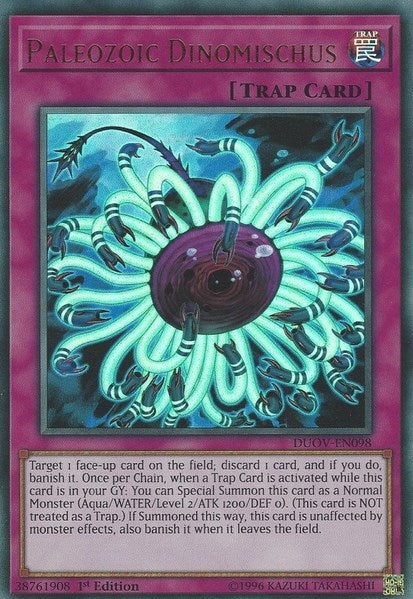 Image for Paleozoic Dinomischus (DUOV-EN098) (DUOV) - YuGiOh