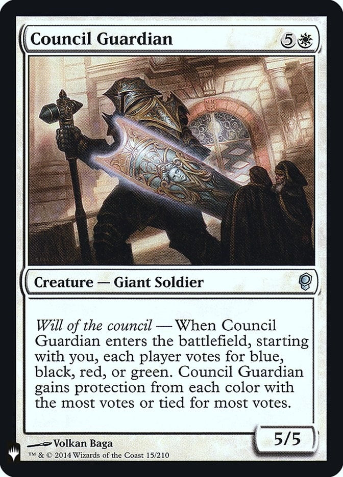 Image for Council Guardian (15) (The List Reprints) - Magic: The Gathering