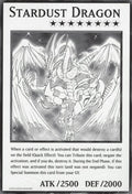 Image for Stardust Dragon (Oversized) (DUOV) - YuGiOh