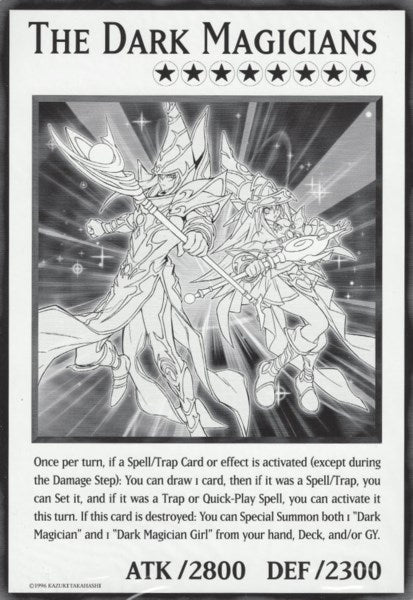 Image for The Dark Magicians (Oversized) (DUOV) - YuGiOh