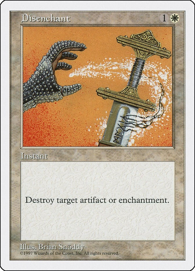 Image for Disenchant (Fifth Edition) - Magic: The Gathering