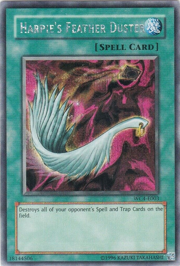 Harpie's Feather Duster (WC4-E003) (WC4)