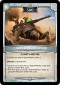 Image for Carriermecha: Kyari (ASC-013) (Ascension) - Argent Saga TCG
