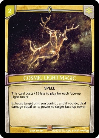 Image for Cosmic Light Magic (ASC-024) (Ascension) - Argent Saga TCG