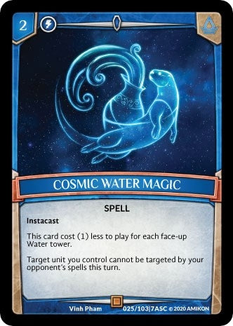 Image for Cosmic Water Magic (ASC-025) (Ascension) - Argent Saga TCG