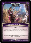 Image for Gloom Neophyte (ASC-041) (Ascension) - Argent Saga TCG