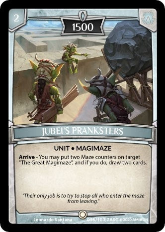 Image for Jubei's Pranksters (ASC-056) (Ascension) - Argent Saga TCG