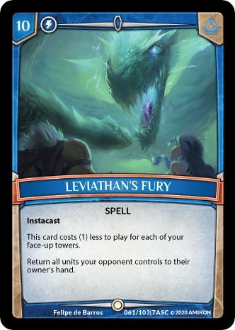 Image for Leviathan's Fury (ASC-061) (Ascension) - Argent Saga TCG