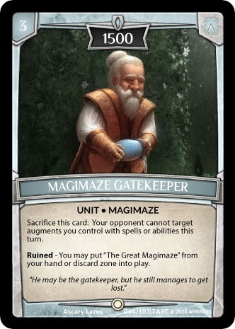 Image for Magimaze Gatekeeper (ASC-064) (Ascension) - Argent Saga TCG