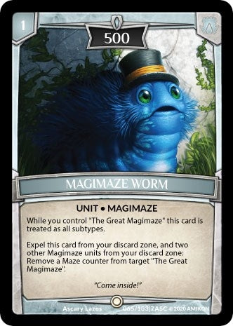 Image for Magimaze Worm (ASC-065) (Ascension) - Argent Saga TCG