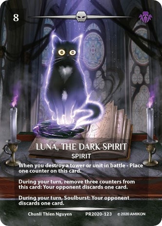 Image for Luna, the Dark Spirit (Serial Numbered) (PR2020-123) (Argent Saga Promos) - Argent Saga TCG