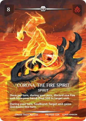 Image for Corona, the Fire Spirit (Serial Numbered) (PR2020-124) (Argent Saga Promos) - Argent Saga TCG