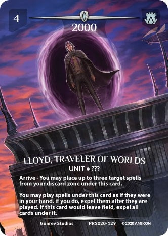 Image for Lloyd, Traveler of Worlds (Serial Numbered) (PR2020-129) (Argent Saga Promos) - Argent Saga TCG