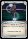 Image for Greatest Gardener, Gregory (PR2020-133) (Argent Saga Promos) - Argent Saga TCG