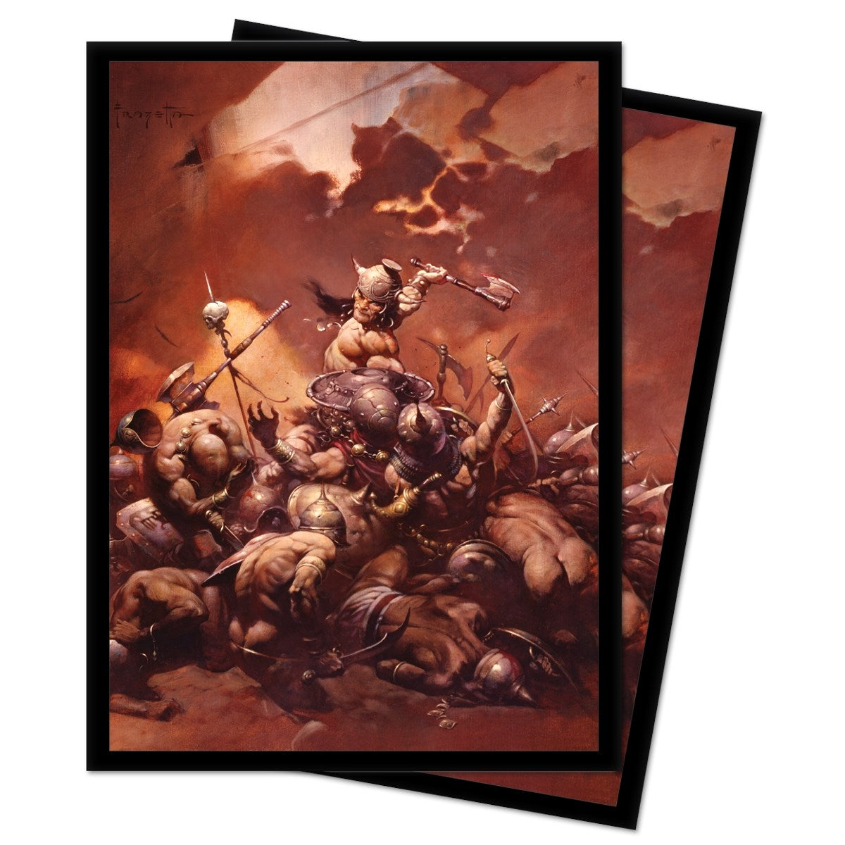 Image for Frazetta Standard Size Deck Protectors The Destroyer (100-Pack) - Card Sleeves
