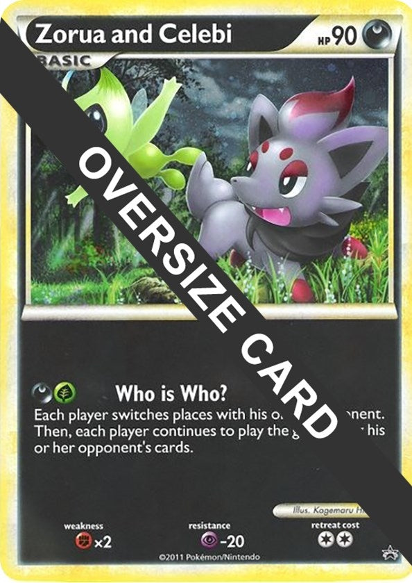 Image for Zorua and Celebi (Black and White Tour Promo) (PR) - Pokemon