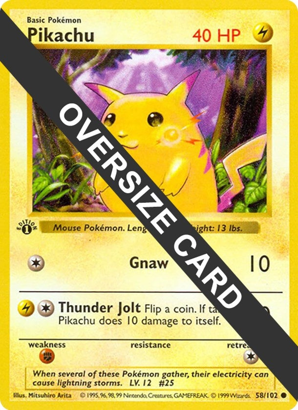 Image for Pikachu (058/102) (PR) - Pokemon