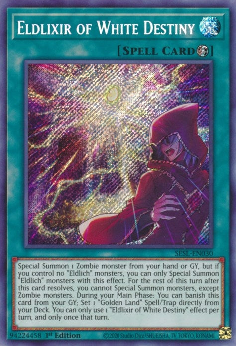 Image for Eldlixir of White Destiny (SESL-EN030) (SESL) - YuGiOh